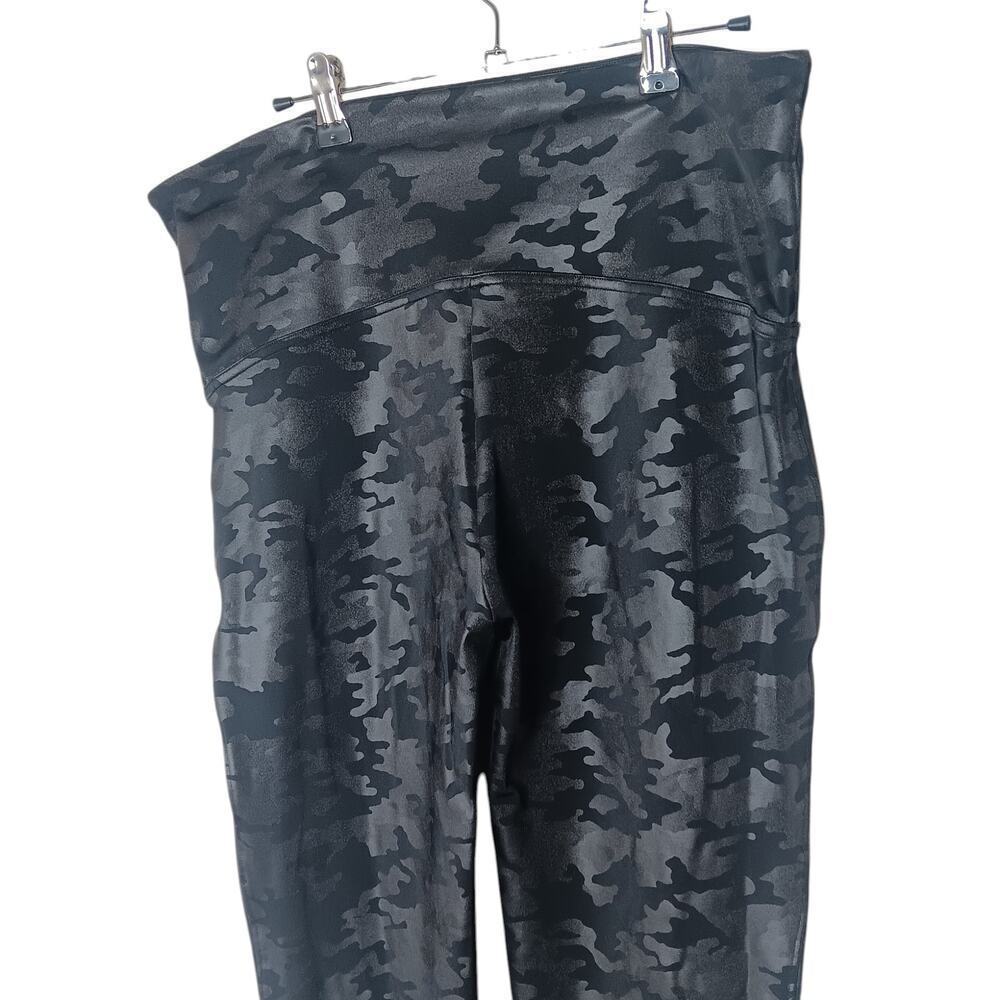 New with Tags SPANX Faux Leather Camo Leggings SZ 2X - Picture 14 of 16
